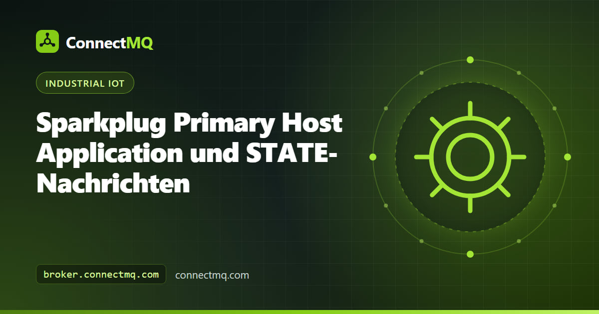 Sparkplug Primary Host Application veröffentlicht eine Online-STATE-Nachricht, die Edge Nodes vor dem Senden ihrer Births beobachten