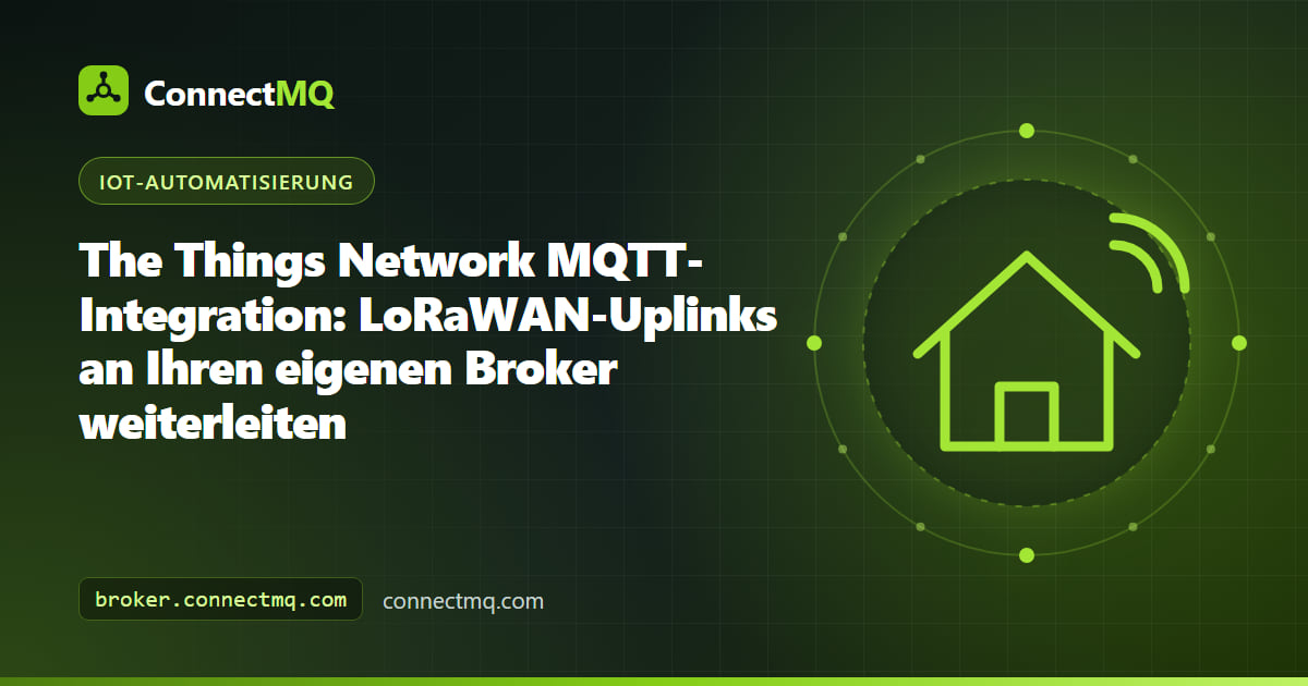 The-Things-Network-MQTT-Bridge, die LoRaWAN-Sensor-Uplinks von einem Gateway in den Topic-Baum eines Cloud-MQTT-Brokers überträgt