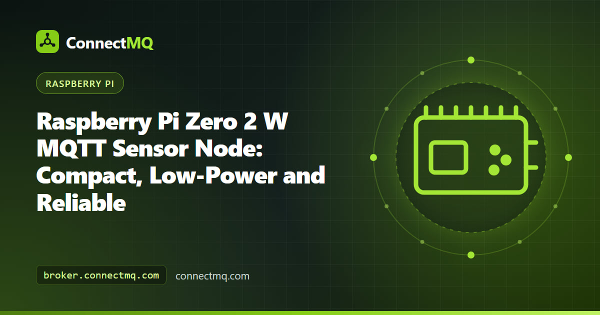 Tiny Raspberry Pi Zero 2 W with a BME280 sensor in a small enclosure sending readings to the cloud in a raspberry pi zero 2 w mqtt sensor node