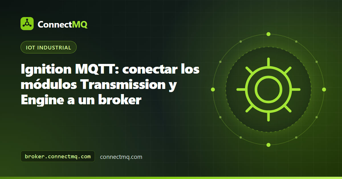 Gateways de Ignition en el borde y en el centro de control intercambiando tags Sparkplug B a través de un broker en la nube, ilustrando Ignition MQTT