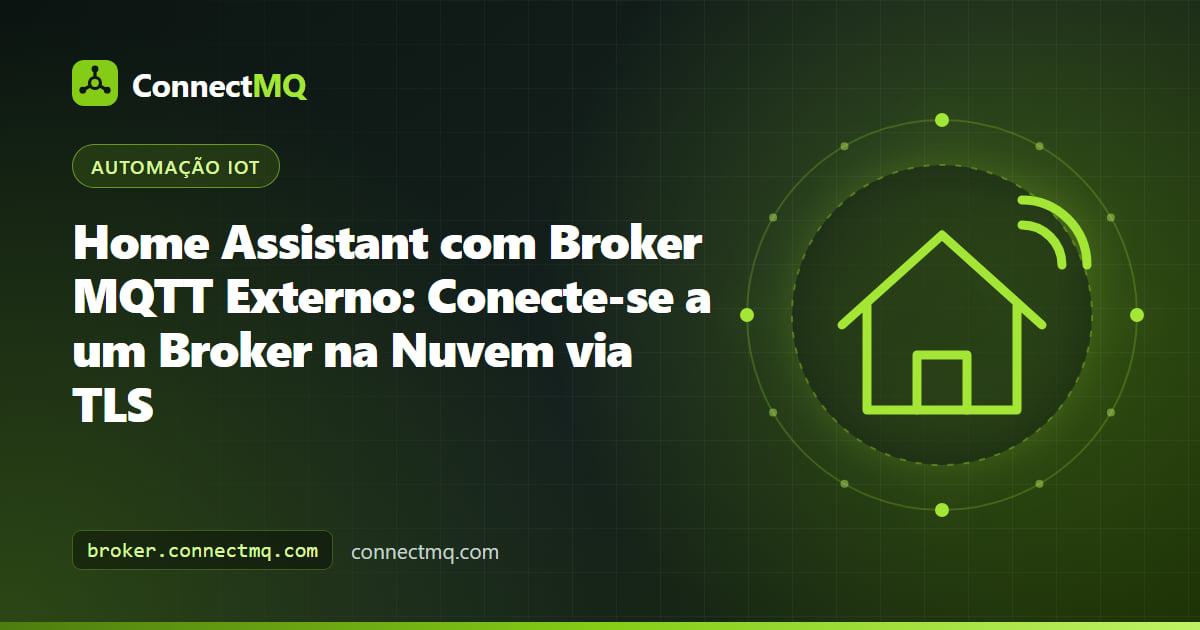 Duas casas e um chalé de férias compartilhando um broker na nuvem em uma configuração de home assistant com broker mqtt externo