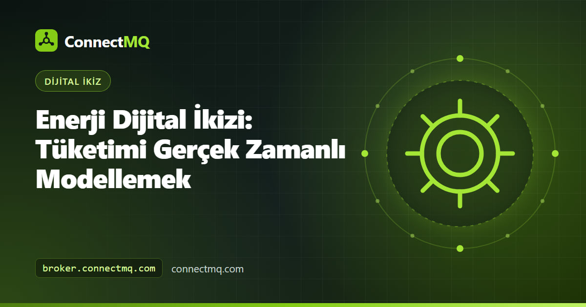 Canlı sayaç okumalarıyla bir sahadaki elektrik, doğal gaz ve basınçlı hava akışlarını gösteren enerji dijital ikizi diyagramı