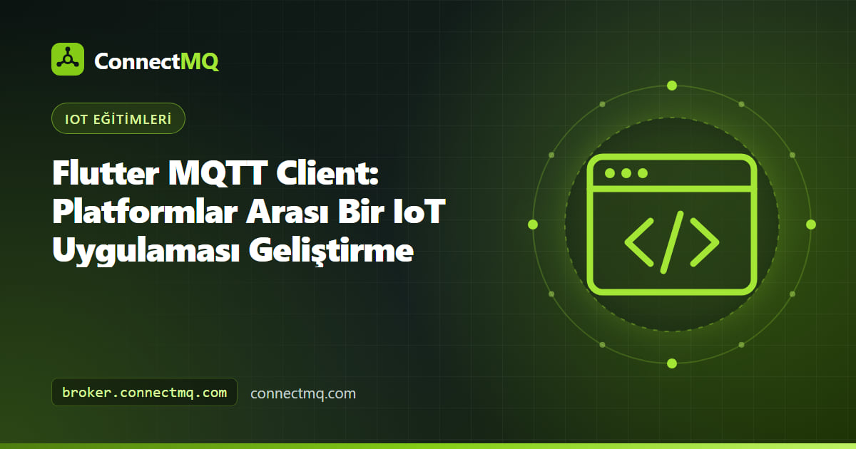 Bulut broker'a bağlı, canlı sensör değerlerini ve bir cihaz anahtarını telefonda ve tarayıcıda gösteren Flutter MQTT uygulaması