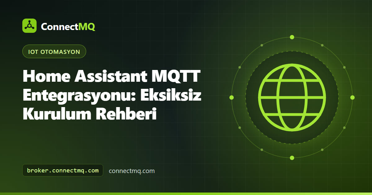 Bir home assistant mqtt kurulumunda bulut broker üzerinden bağlanan sensörleri ve anahtarları gösteren Home Assistant panosu