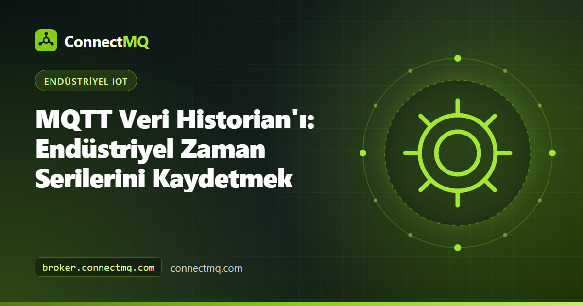 Telegraf, InfluxDB ve TimescaleDB zaman serisi depolamasını besleyen bir broker ile MQTT historian mimarisi