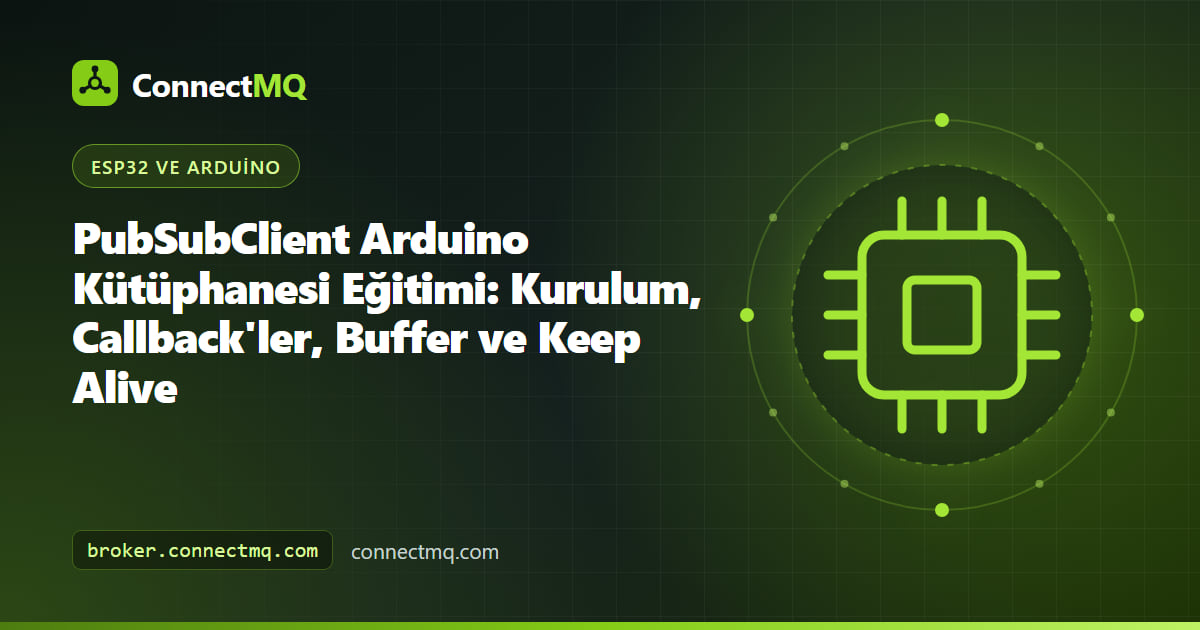 PubSubClient kütüphanesini çalıştıran ve bir bulut broker ile MQTT mesajları alışverişi yapan mikrodenetleyici kartı