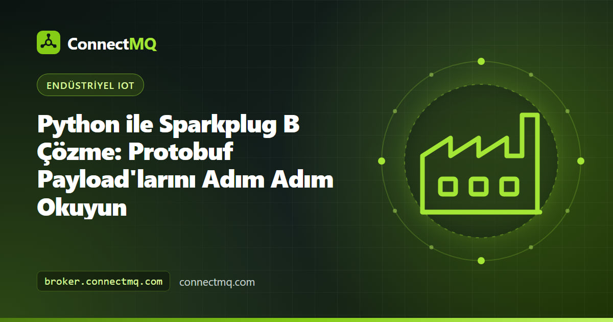 Protobuf payload'larını okunabilir JSON metriklerine dönüştüren bir Python Sparkplug B çözme betiğini çalıştıran terminal