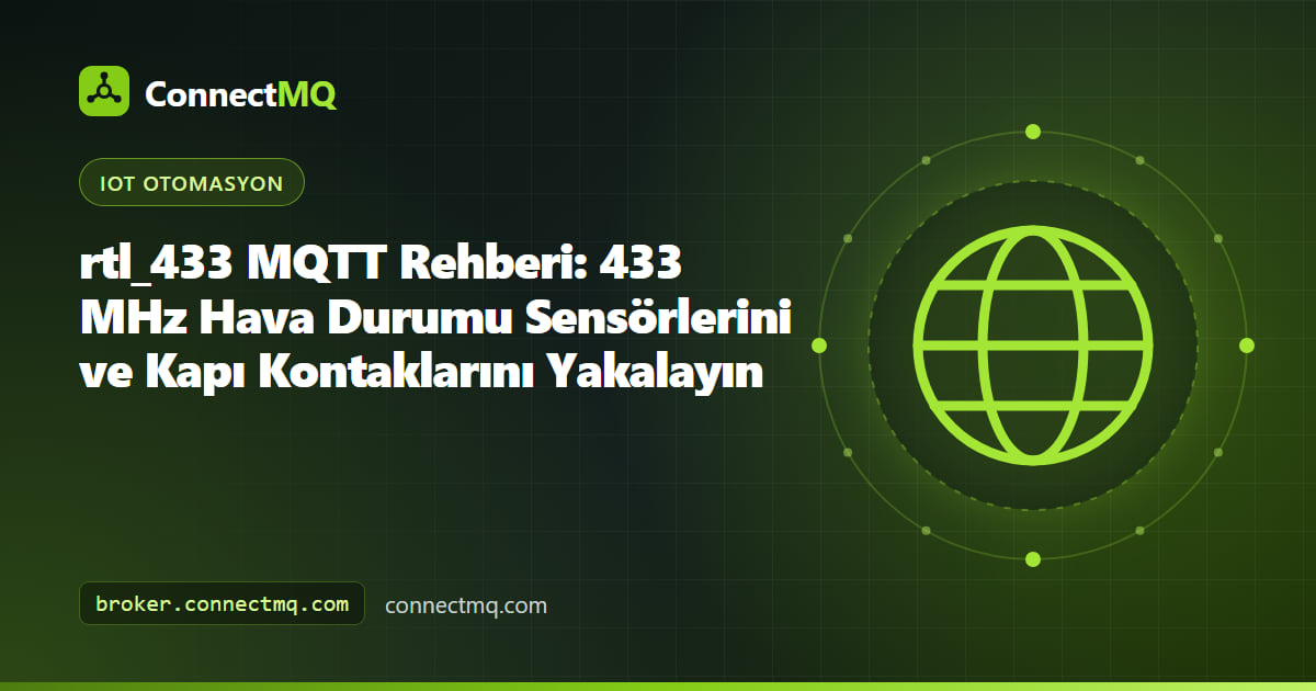 Kablosuz sensör sinyallerini alıp rtl_433 mqtt mesajları olarak ileten USB SDR dongle